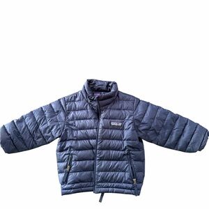 2T Patagonia Blue Puffer Jacket
